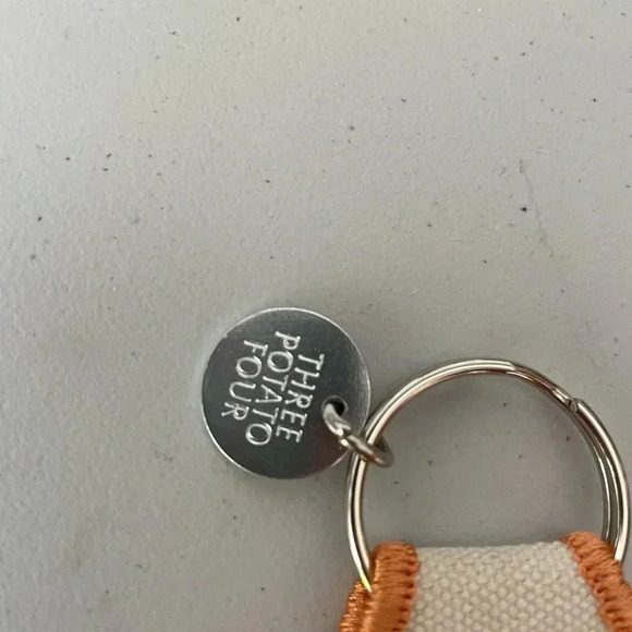 NWOT Three Potato Four Mushroom Patch Keychain - Picture 8 of 8